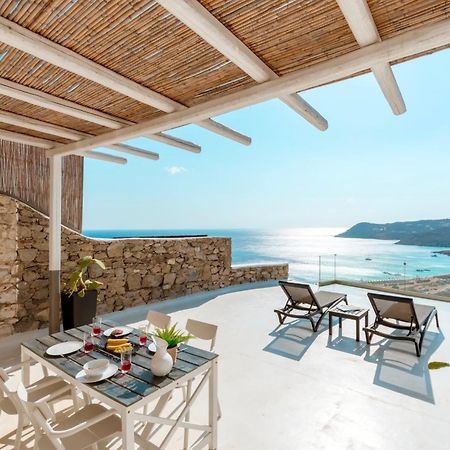 Villa Elia House With Amazing View On The Beach Mykonos Mykonos Town Exterior foto