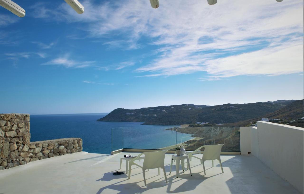 Villa Elia House With Amazing View On The Beach Mykonos Mykonos Town Exterior foto