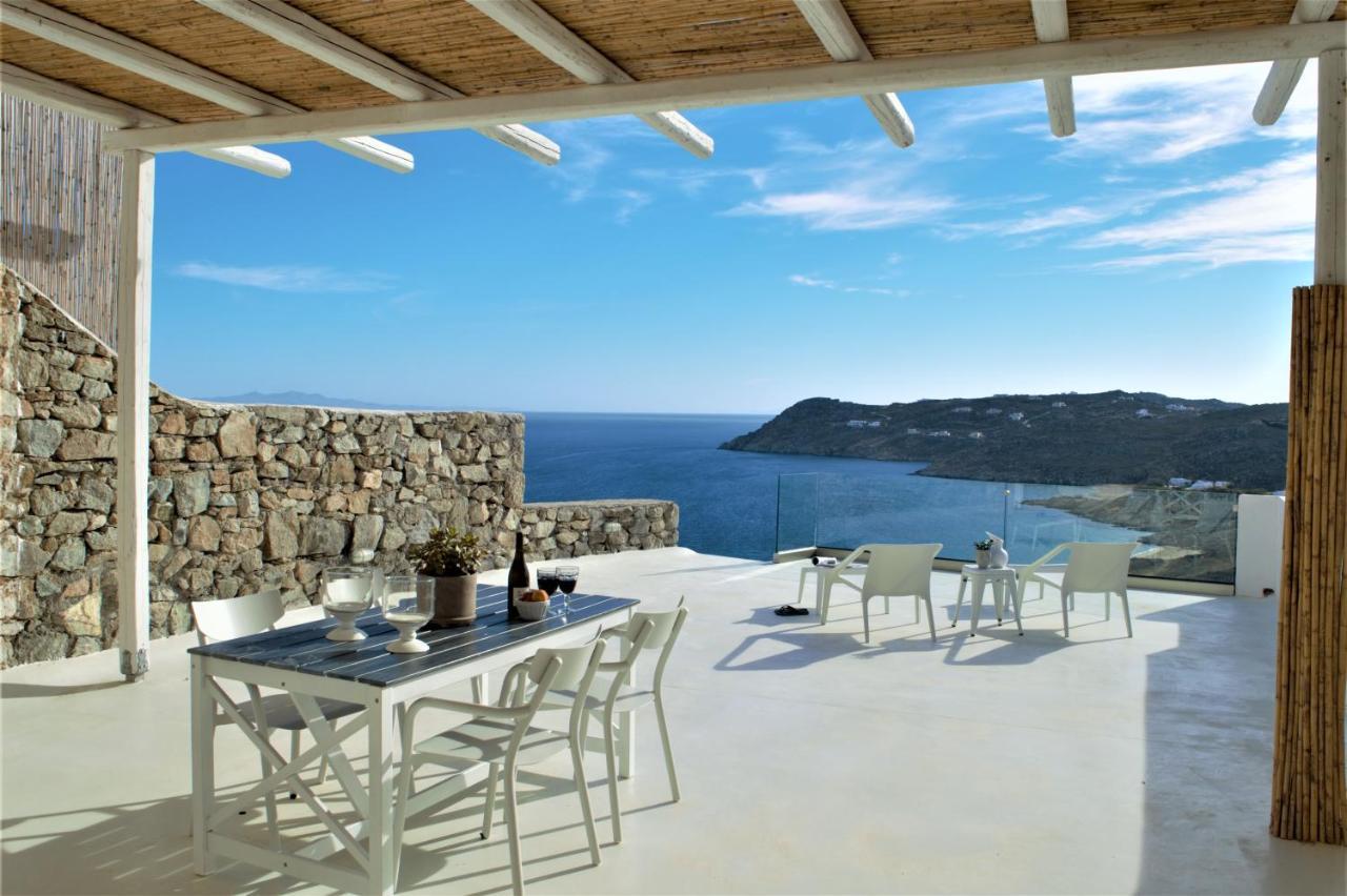 Villa Elia House With Amazing View On The Beach Mykonos Mykonos Town Exterior foto