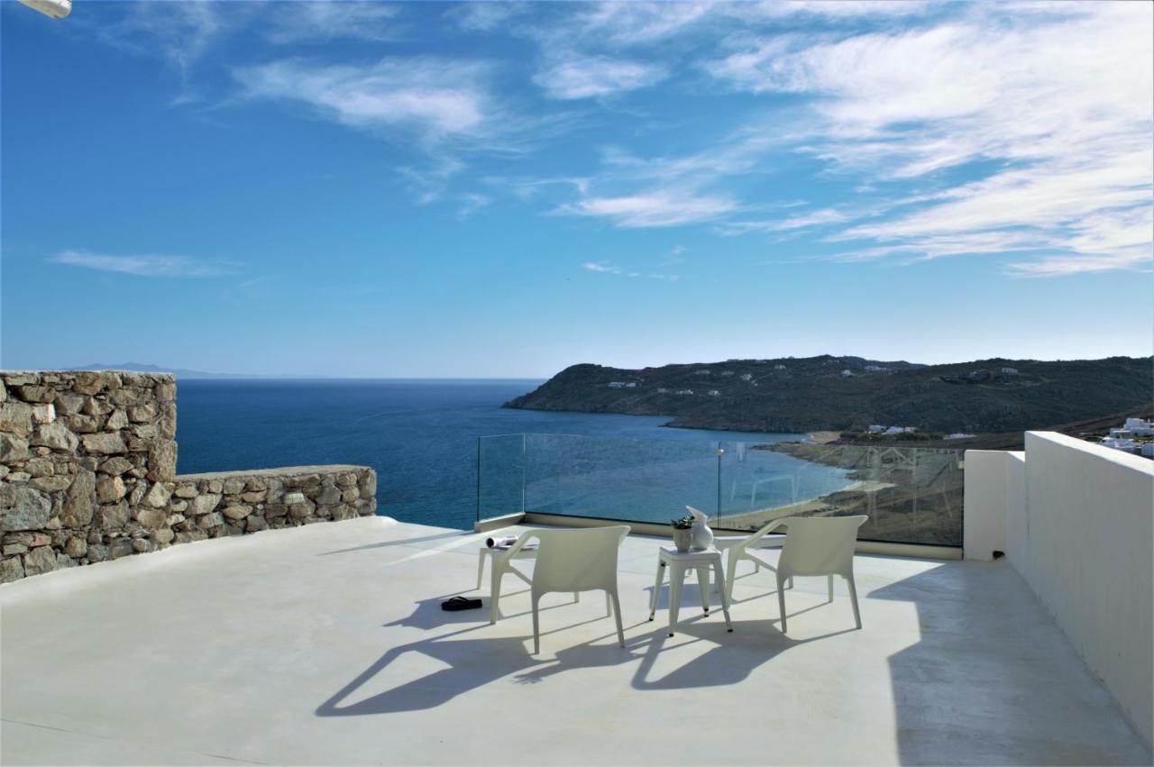 Villa Elia House With Amazing View On The Beach Mykonos Mykonos Town Exterior foto